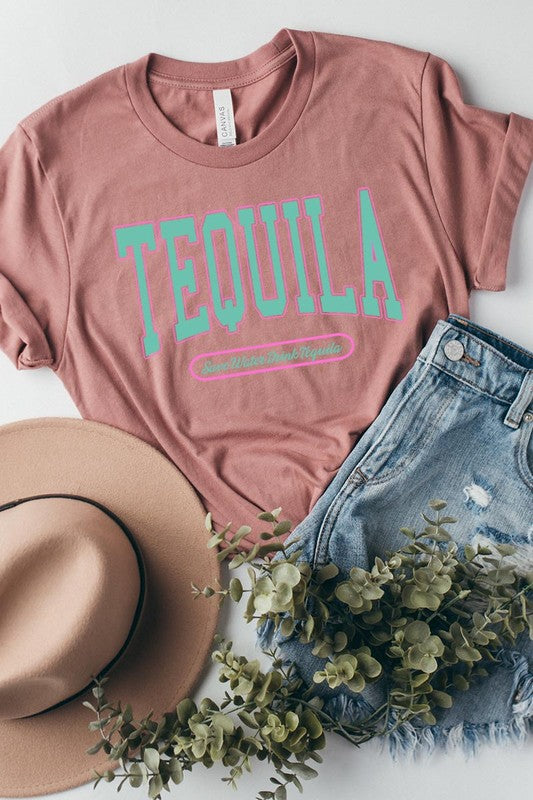 Tequila Summer Drink Graphic T Shirts