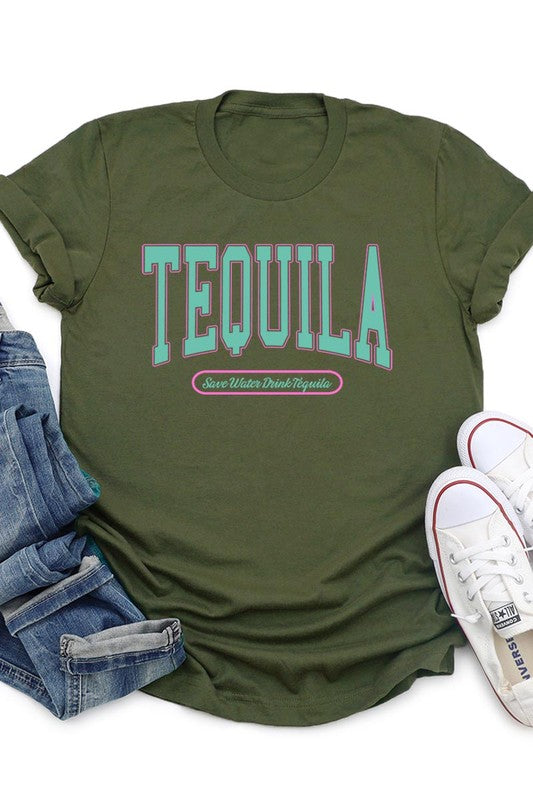 Tequila Summer Drink Graphic T Shirts