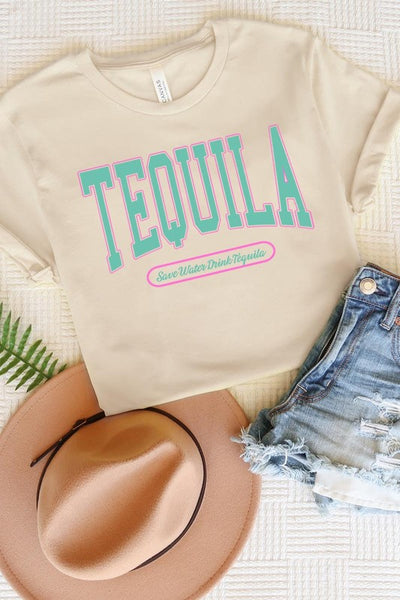 Tequila Summer Drink Graphic T Shirts