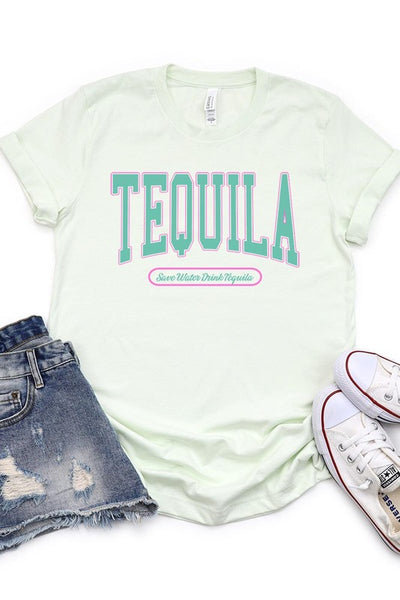 Tequila Summer Drink Graphic T Shirts