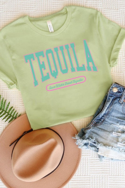 Tequila Summer Drink Graphic T Shirts