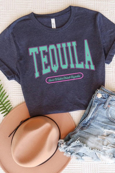 Tequila Summer Drink Graphic T Shirts